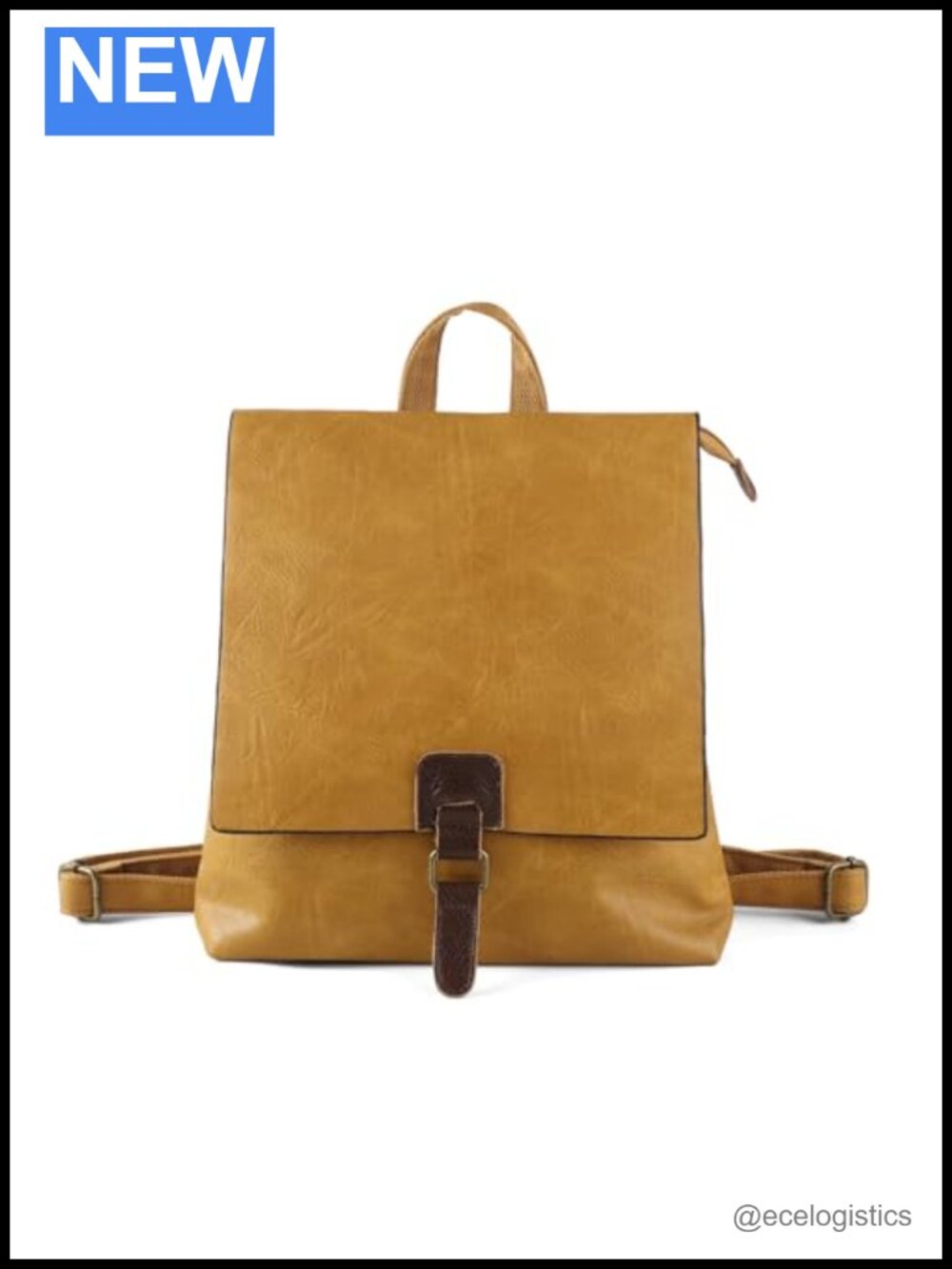 Convertible Leather Travel Backpack Handbag Satchel Crossbody Tote